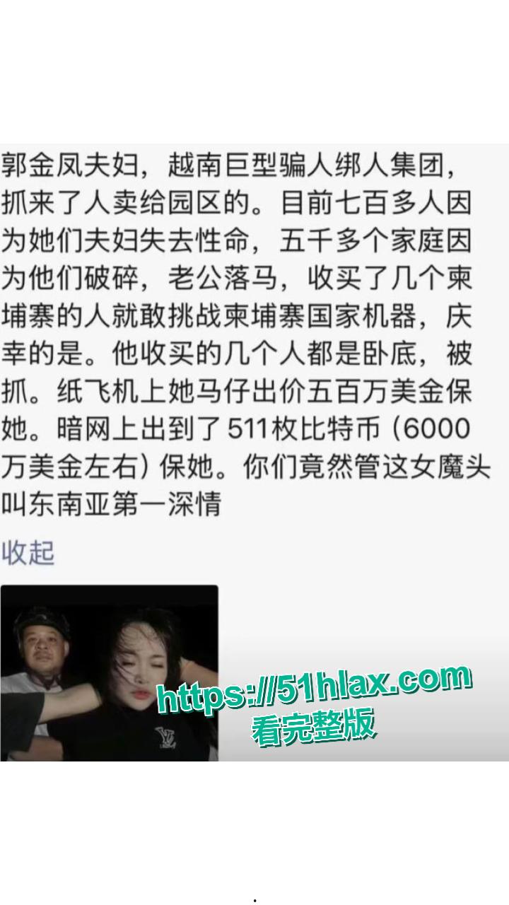 东南亚第一深情越南劫囚大嫂后续！大哥阮依豪旗下主管老金被抓 500+女孩人口贩卖视频流出 夫妇深情滤镜碎裂？-10