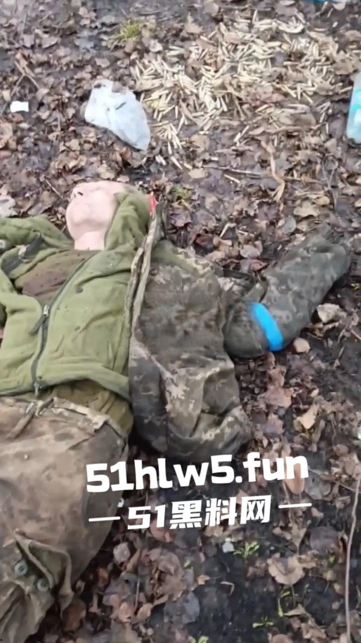 【血腥恐怖】俄乌战场战后清扫,到处都是早已腐烂的士兵尸体,现场视频画面流出。-1